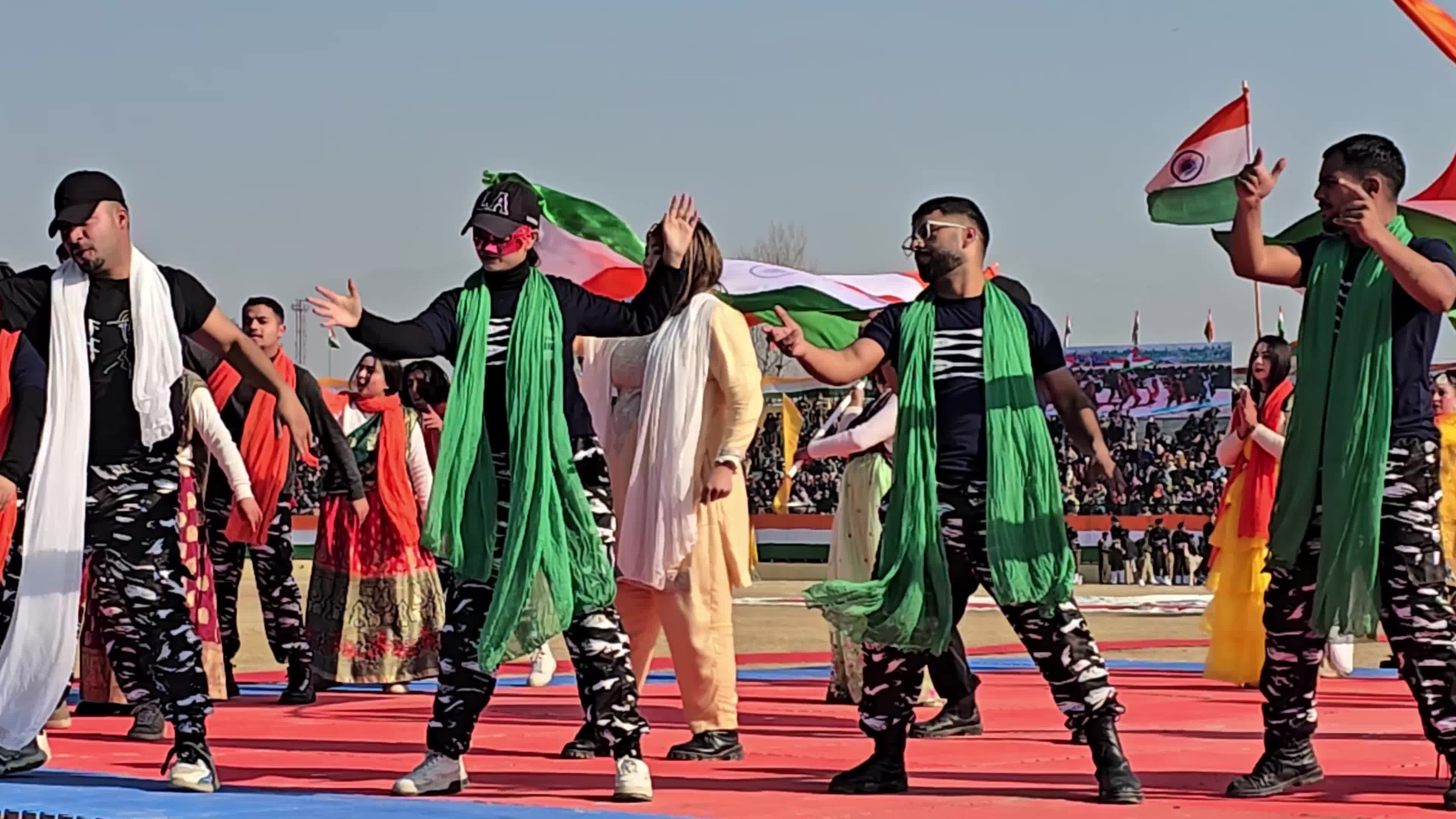 76th Republic Day Amid Tight Security in Kashmir