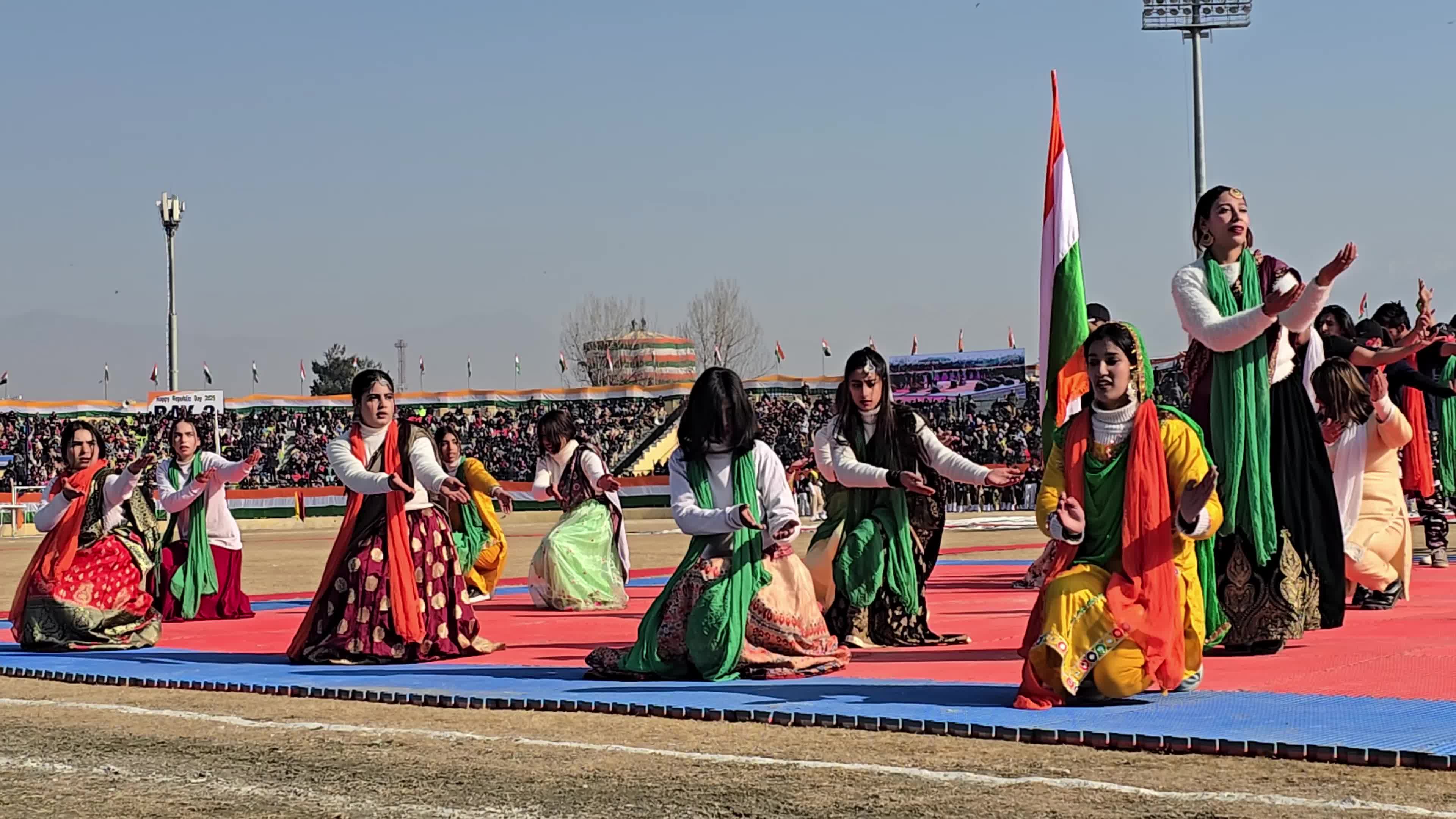 76th Republic Day Amid Tight Security in Kashmir