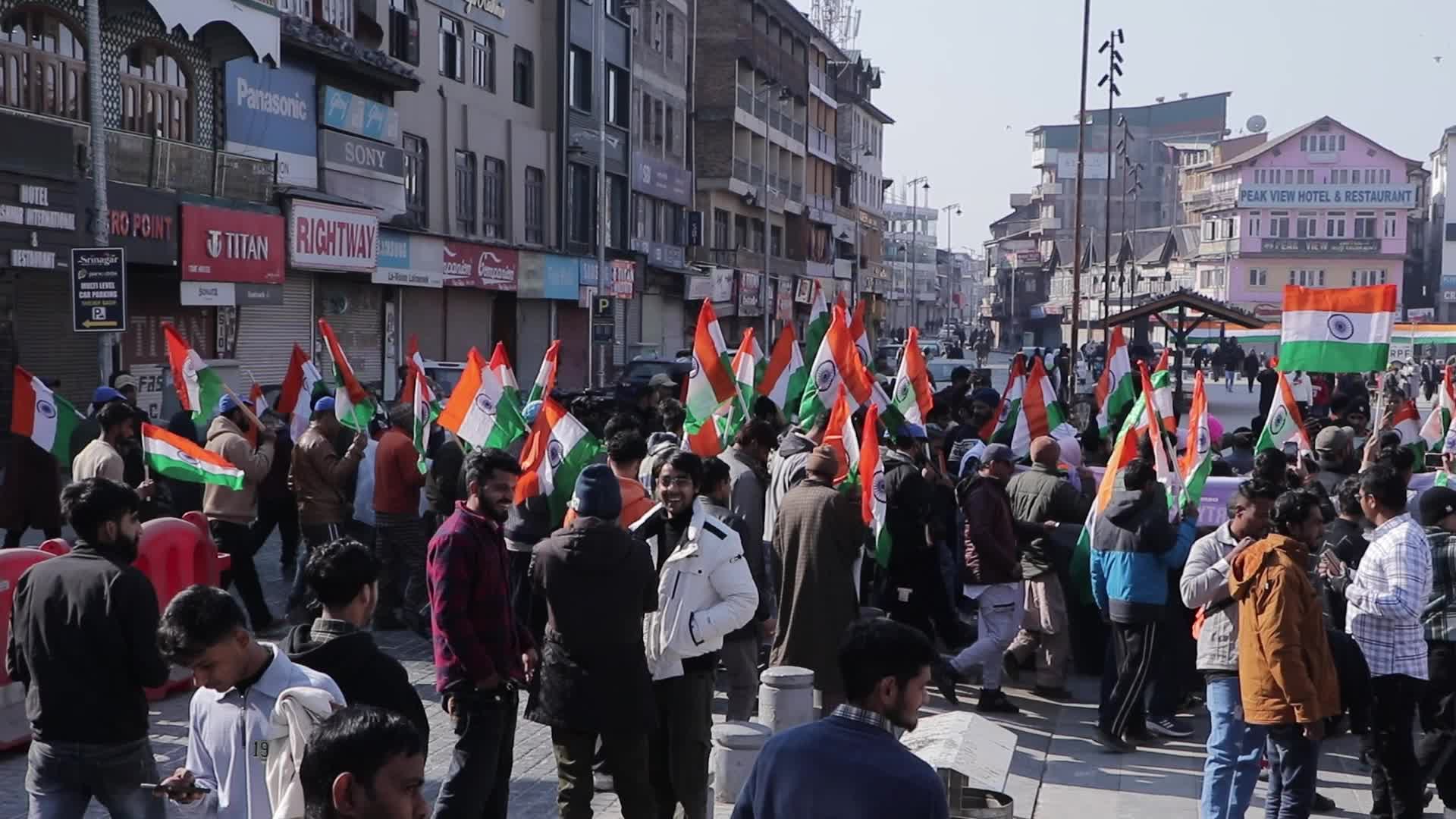 76th Republic Day Amid Tight Security in Kashmir