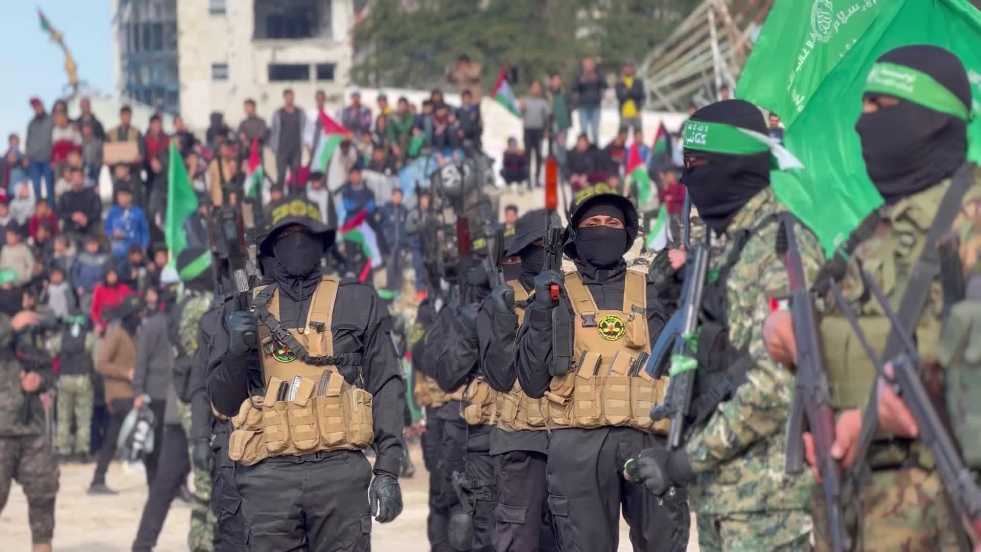 Hamas hands over 4 Israeli soldier hostages to Red Cross in 2nd swap