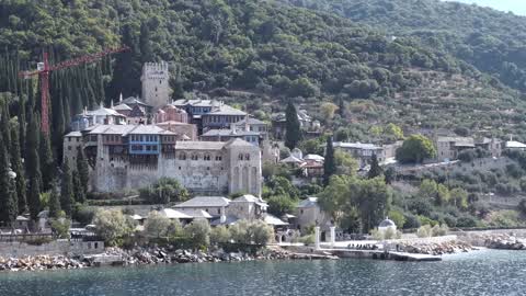 Docheiariou Monastery in Mount Athos