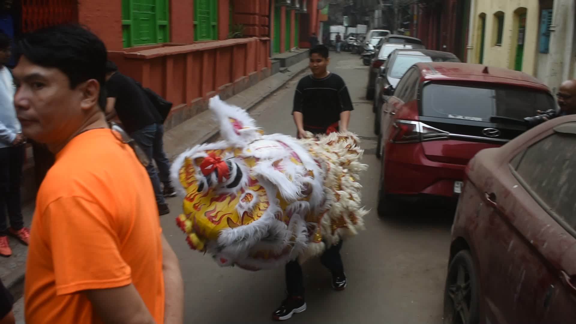 Chines Lunar new year celebration in Kolkata.