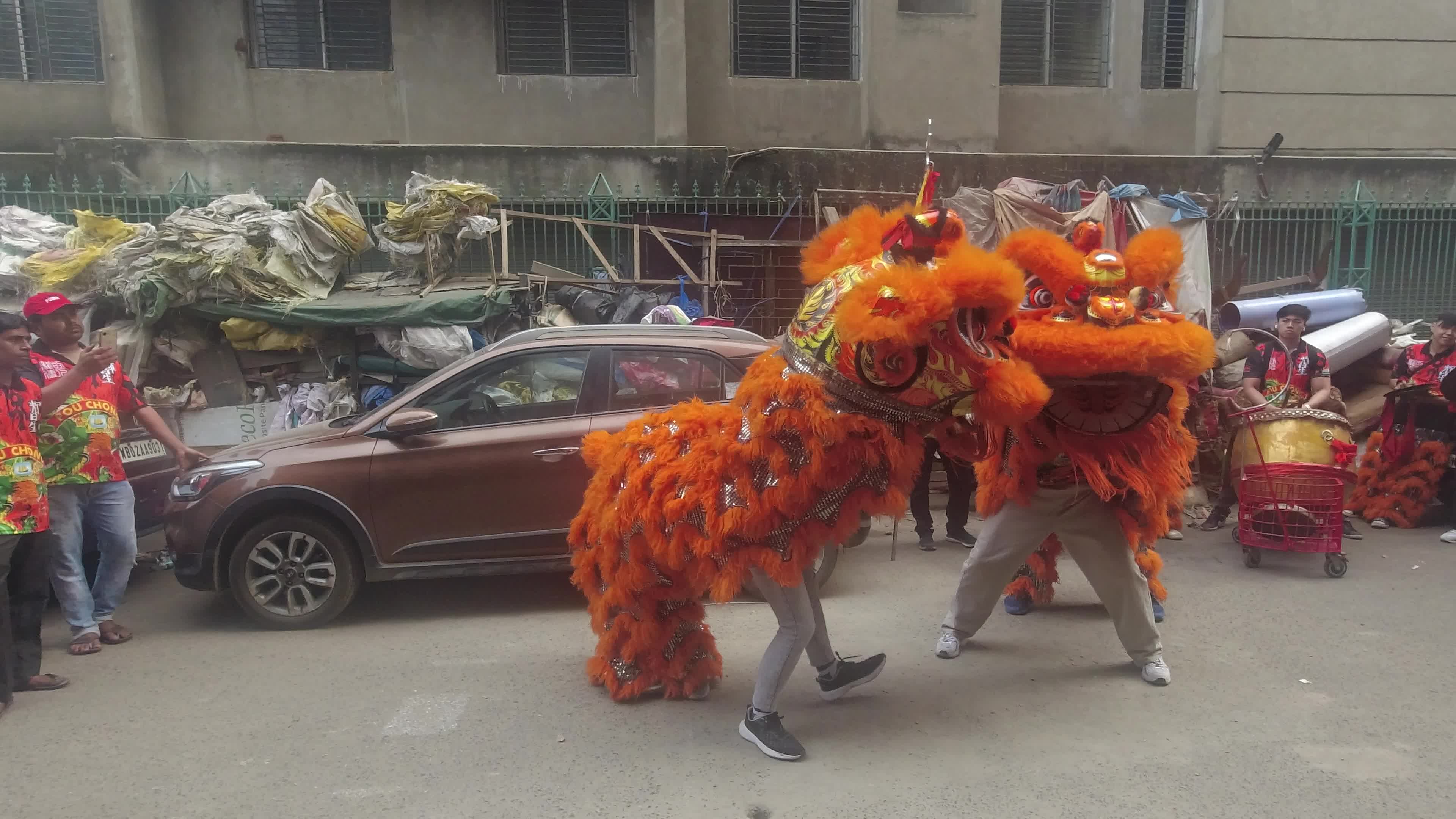 Chines Lunar new year celebration in Kolkata.