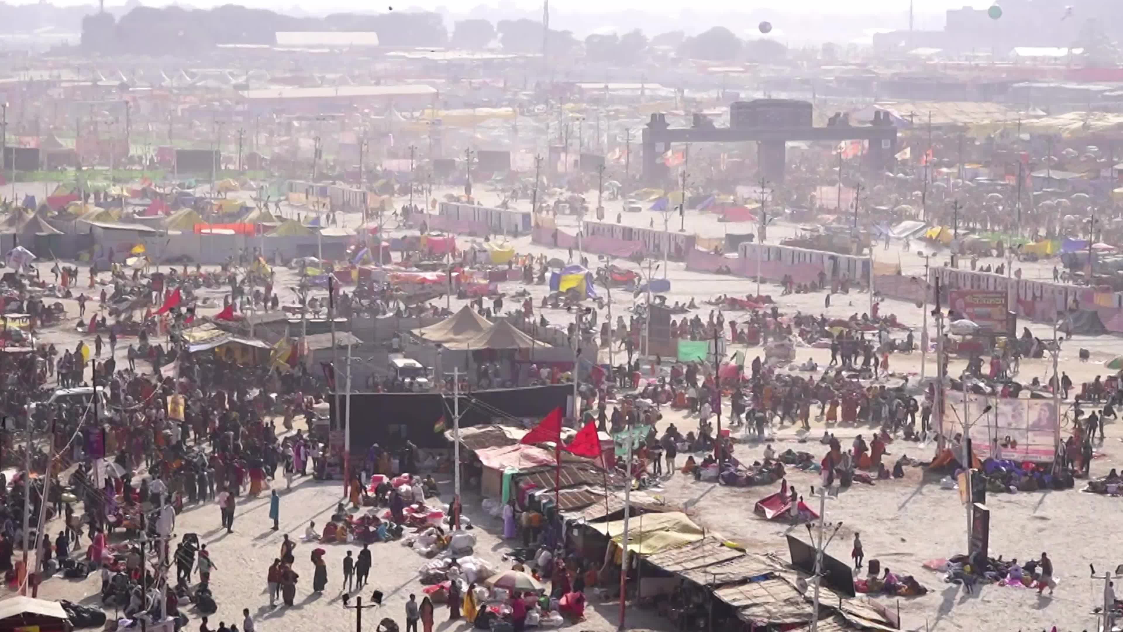 Maha Kumbh Mela festival in Prayagraj