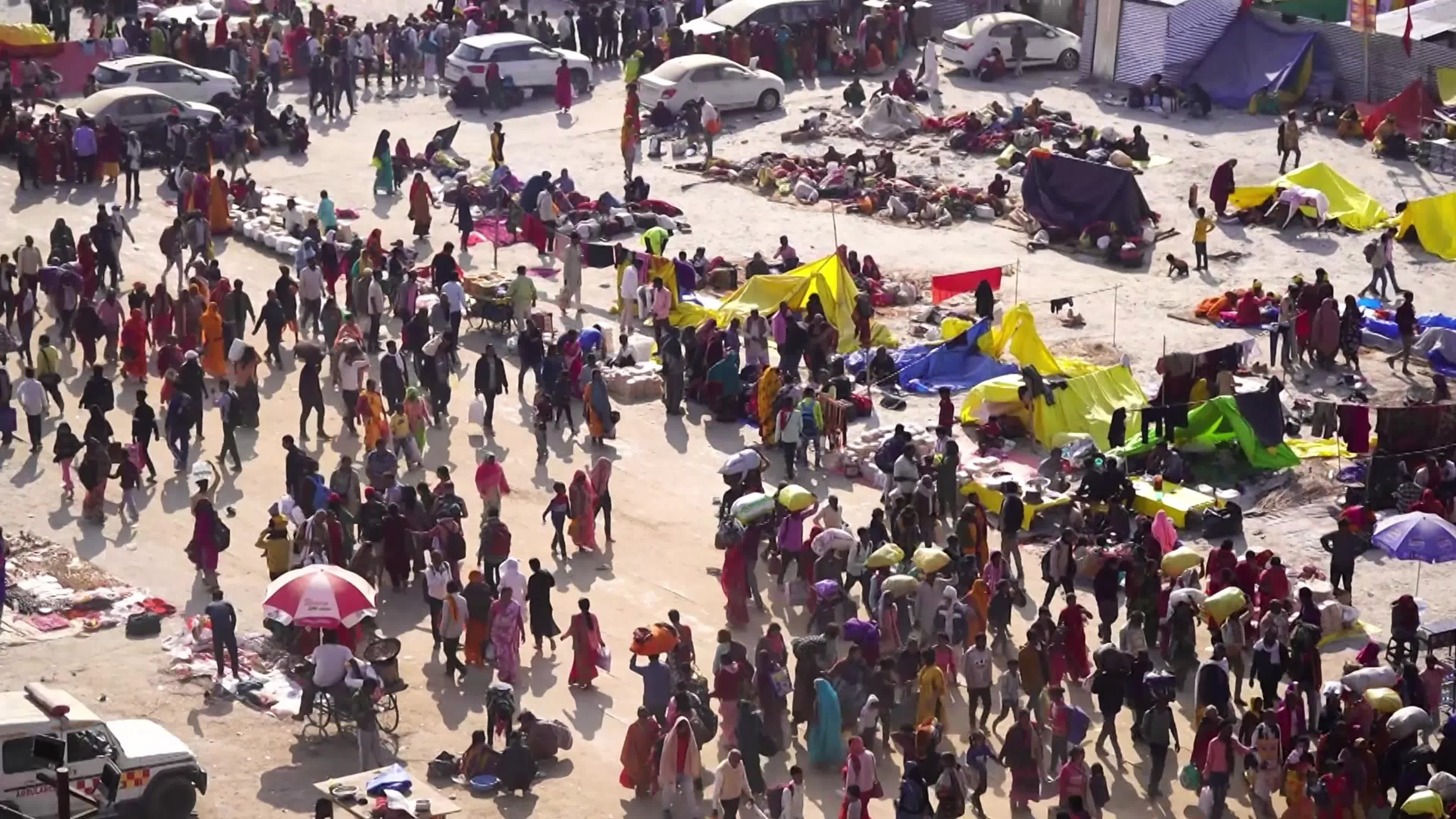 Maha Kumbh Mela festival in Prayagraj