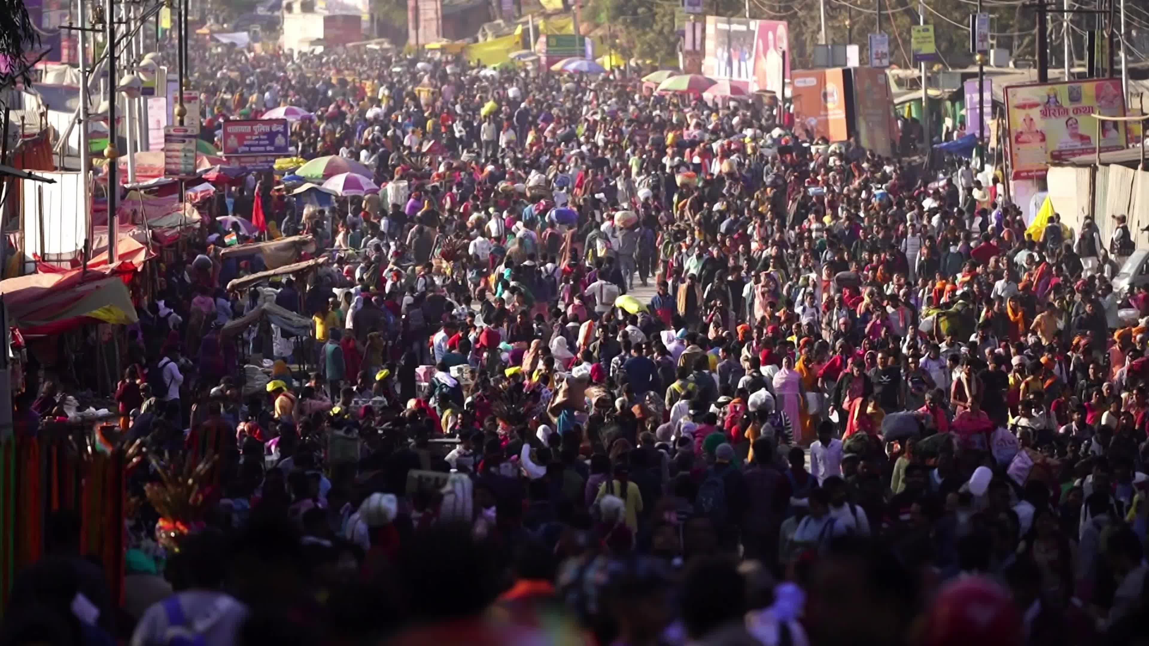 Maha Kumbh Mela festival in Prayagraj