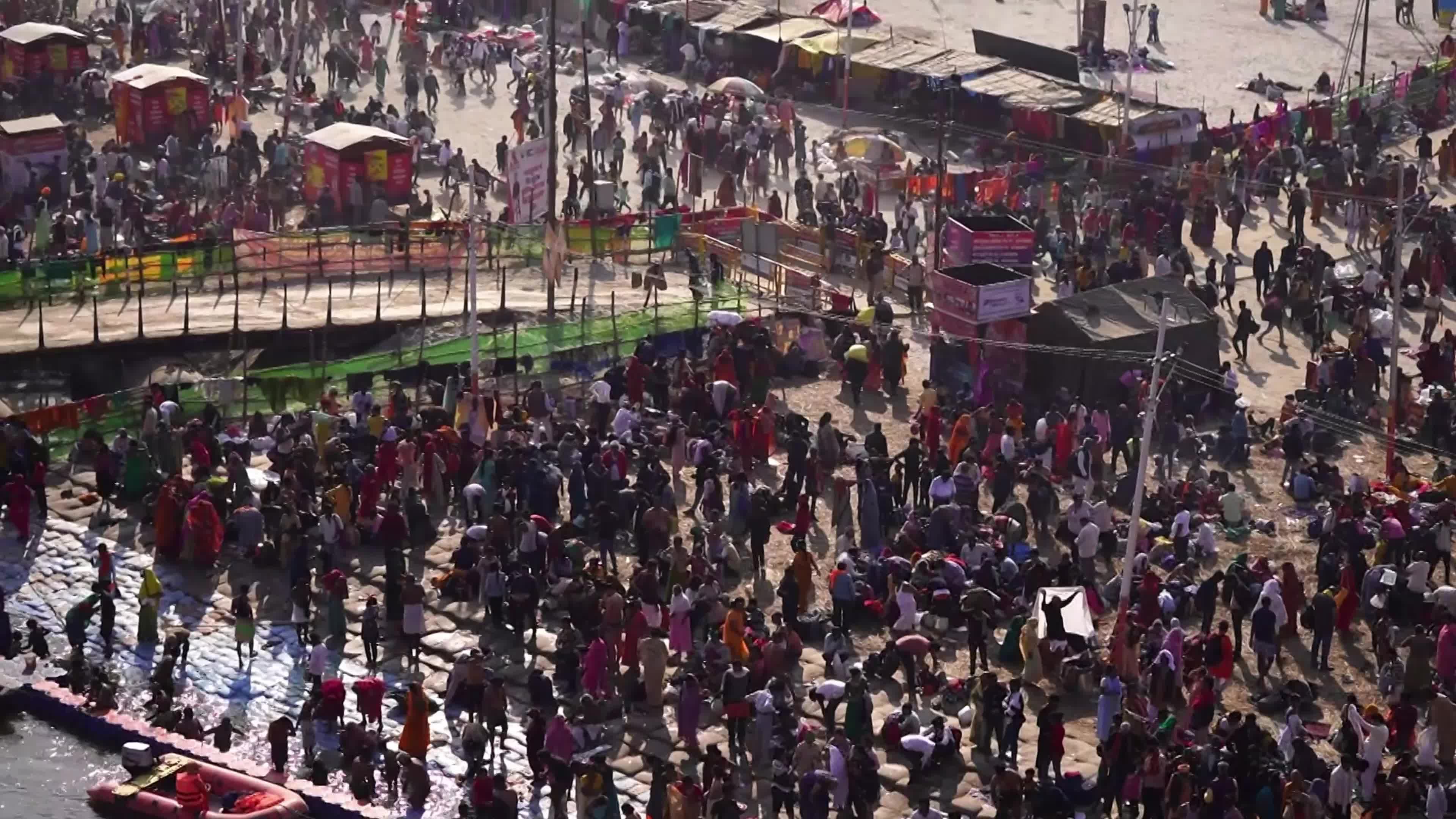 Maha Kumbh Mela festival in Prayagraj