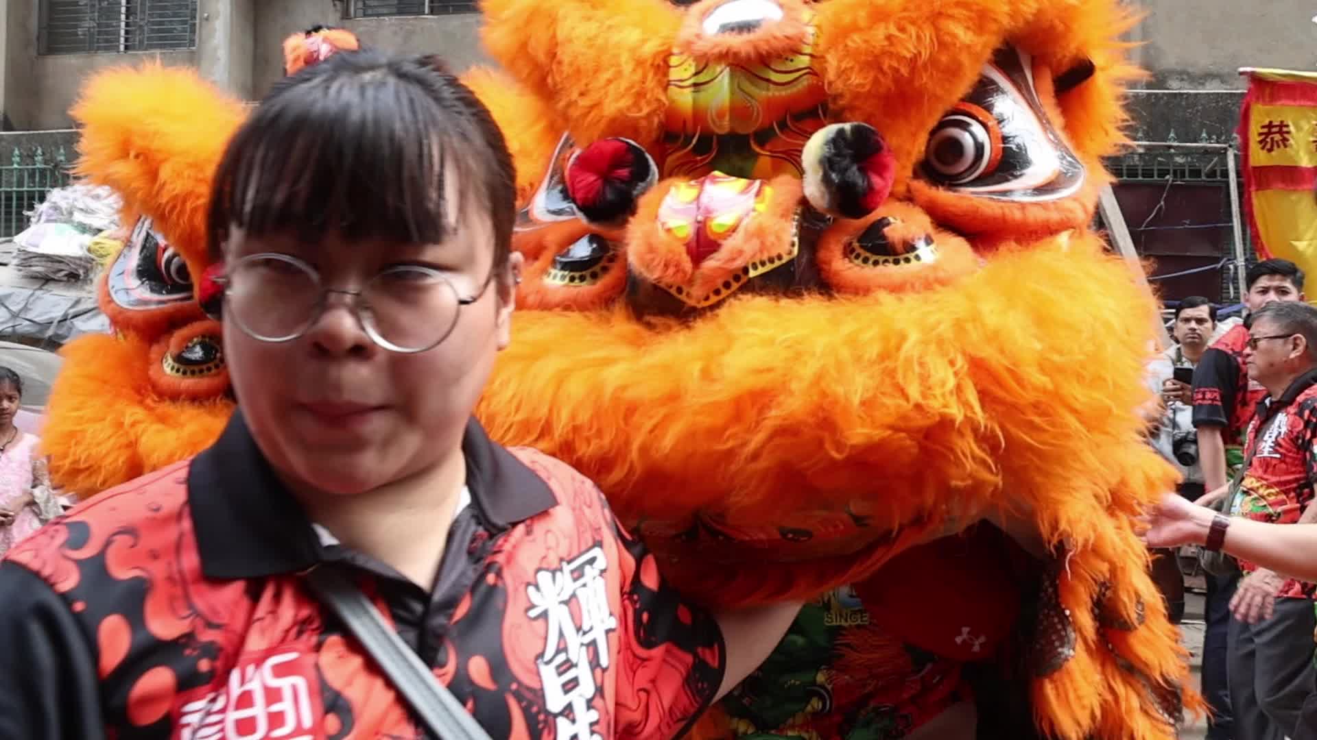 Chinese New Year Celebration In Kolkata, India