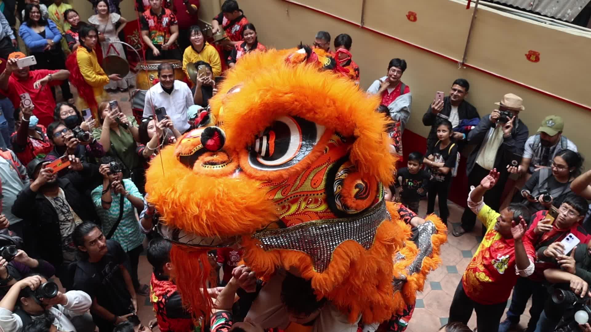 Chinese New Year Celebration In Kolkata, India