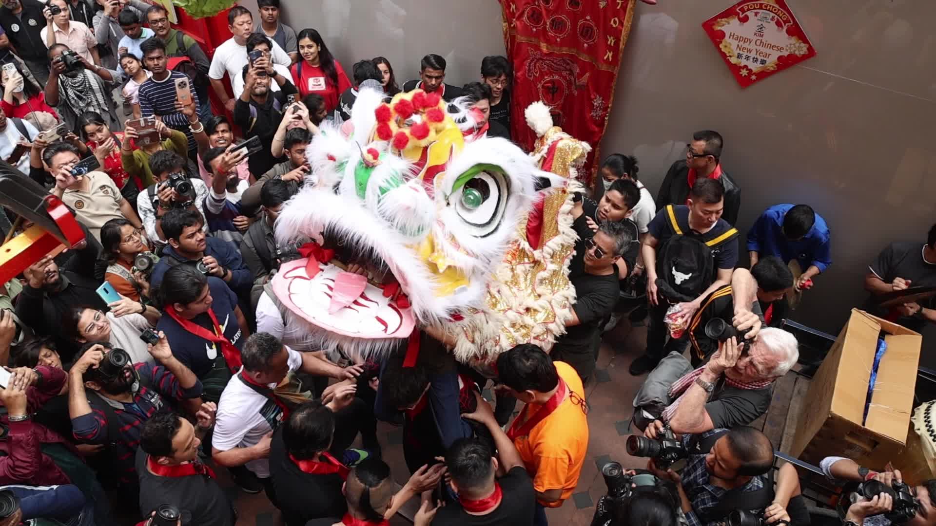 Chinese New Year Celebration In Kolkata, India