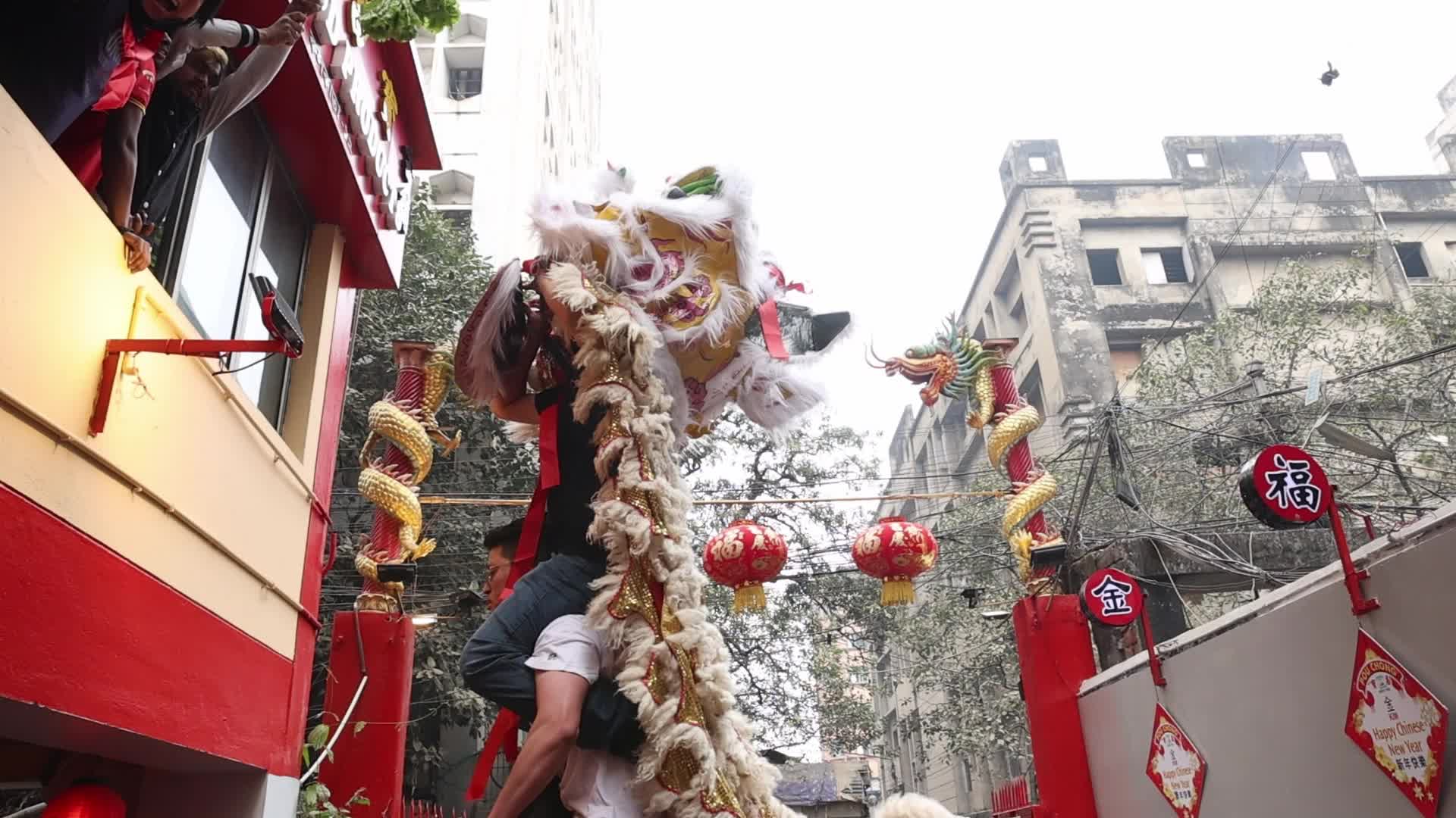 Chinese New Year Celebration In Kolkata, India