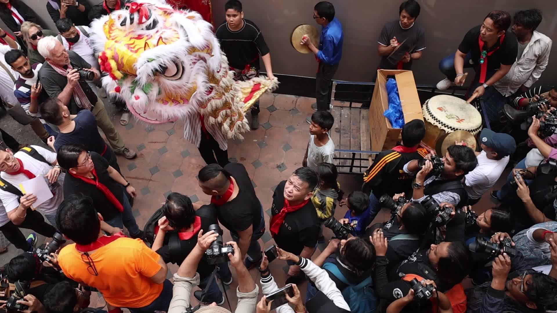 Chinese New Year Celebration In Kolkata, India