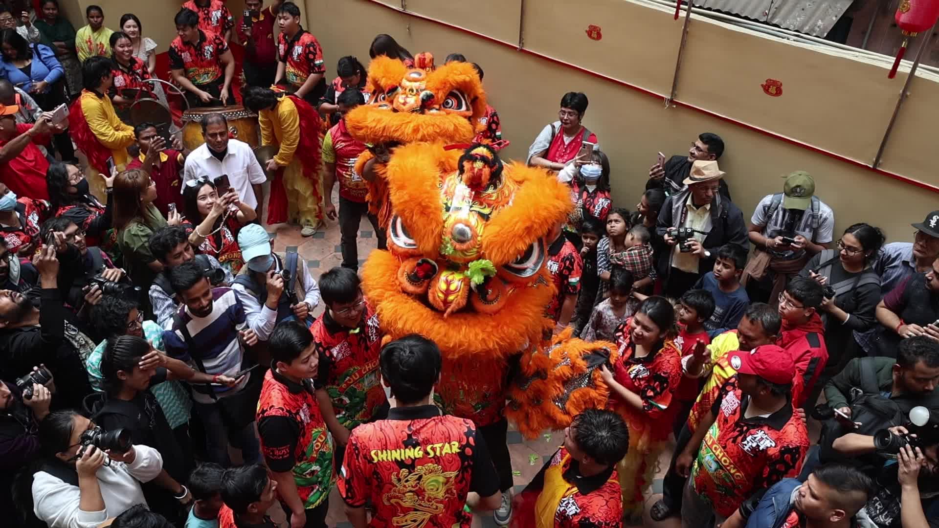 Chinese New Year Celebration In Kolkata, India