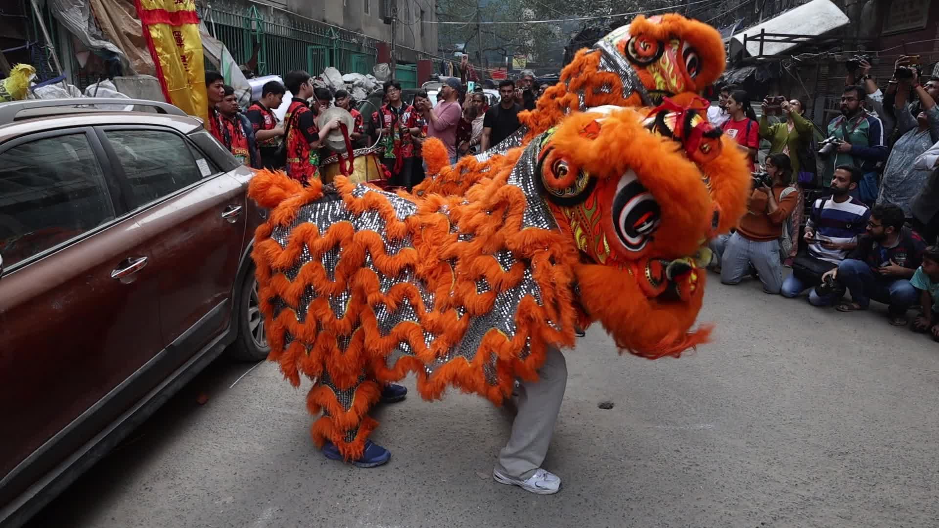 Chinese New Year Celebration In Kolkata, India