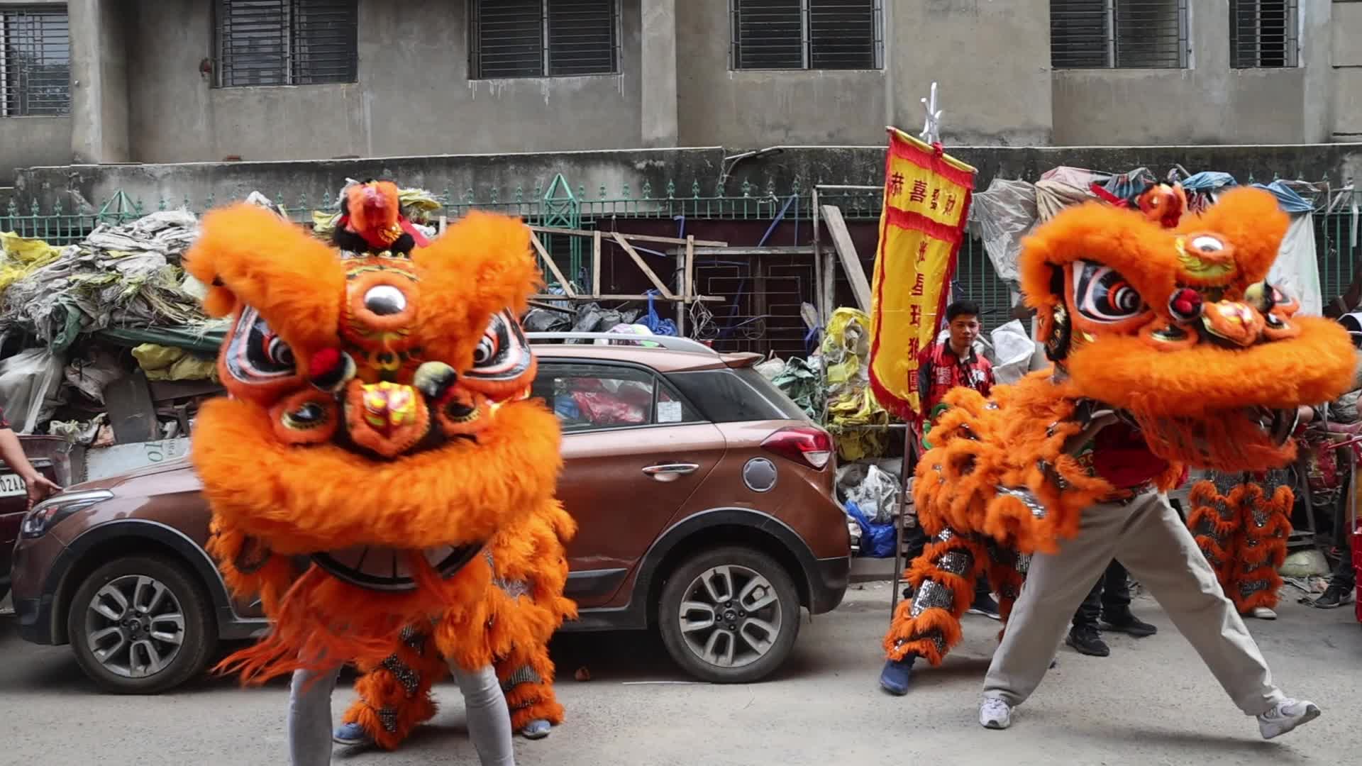 Chinese New Year Celebration In Kolkata, India