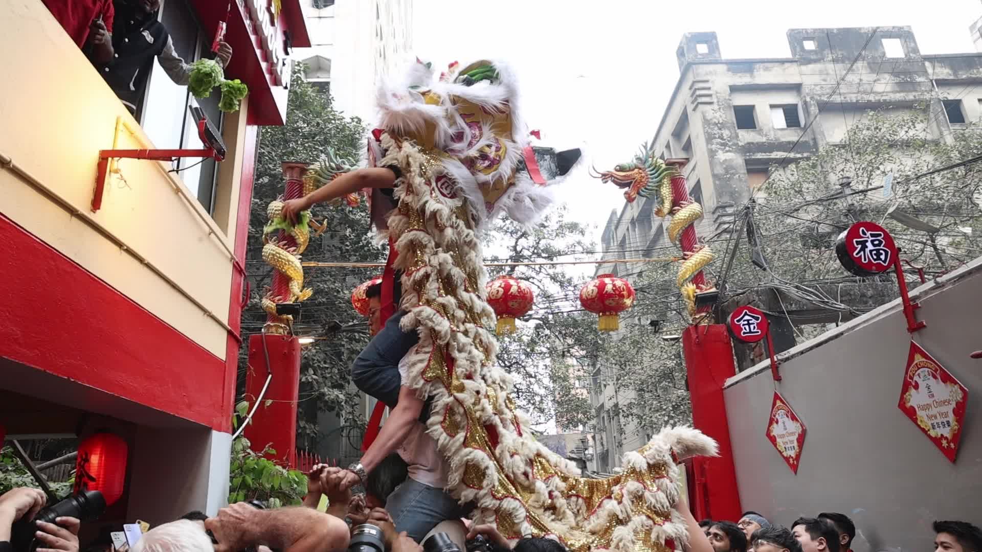 Chinese New Year Celebration In Kolkata, India