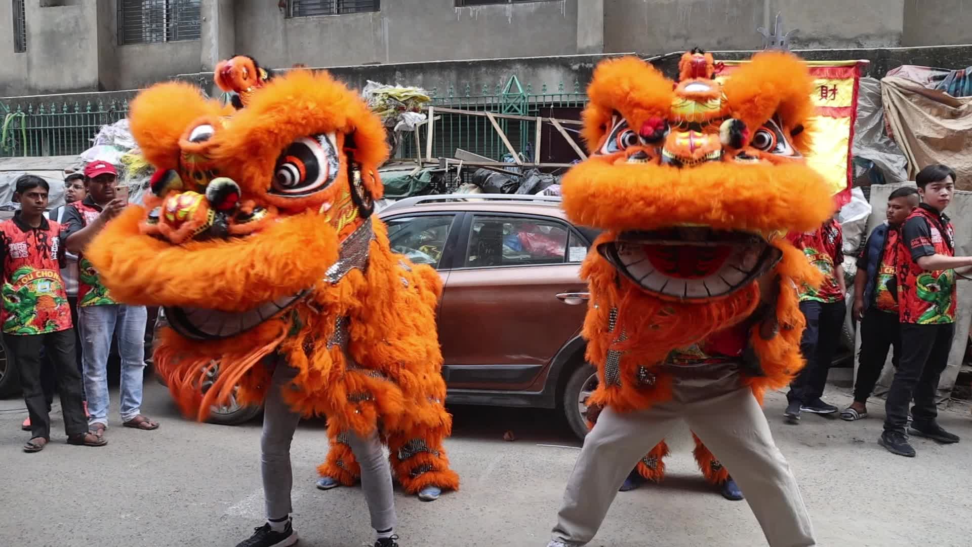 Chinese New Year Celebration In Kolkata, India