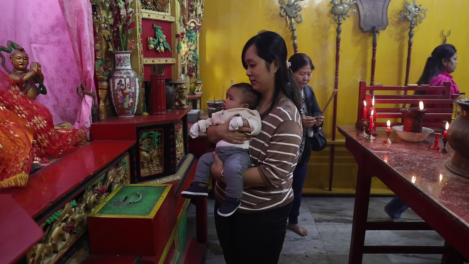 Chinese New Year Celebration In Kolkata, India