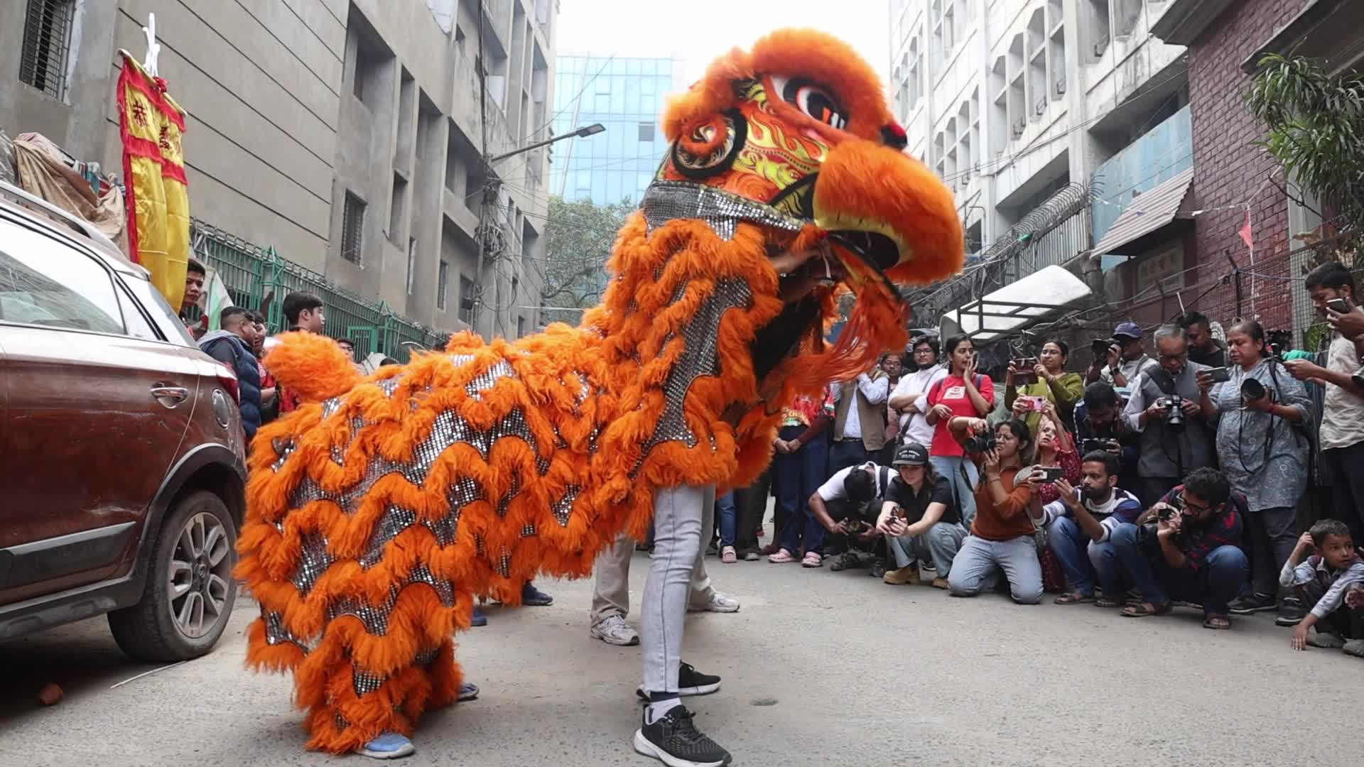 Chinese New Year Celebration In Kolkata, India