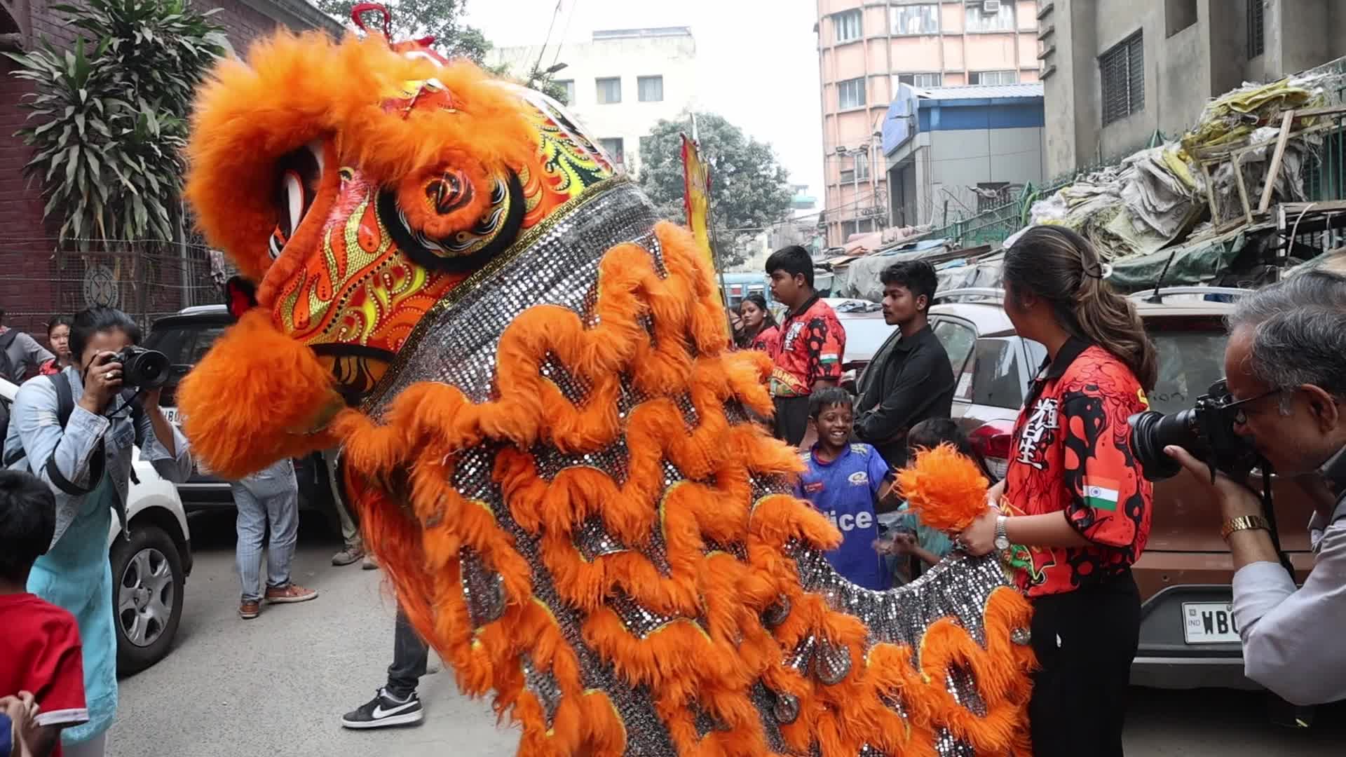Chinese New Year Celebration In Kolkata, India