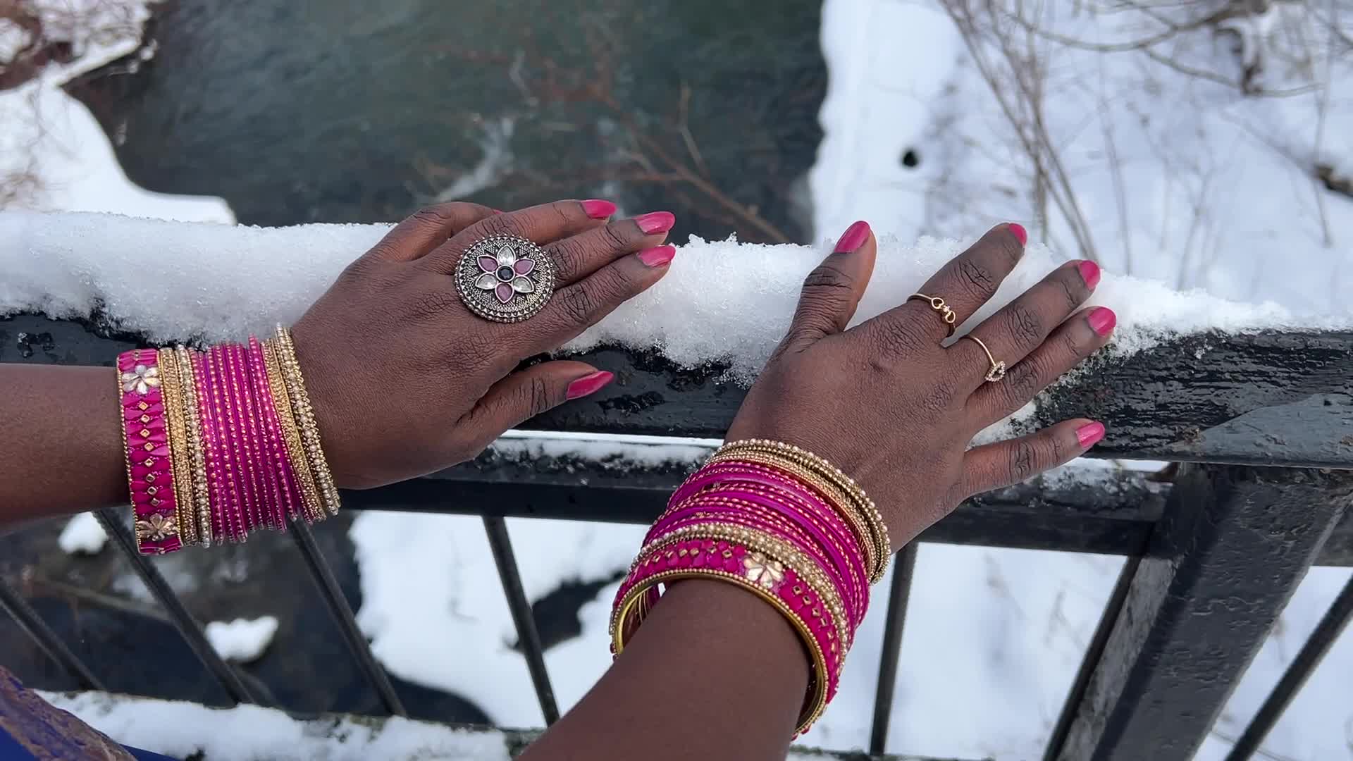 Daily life during Winter in Toronto, Canada