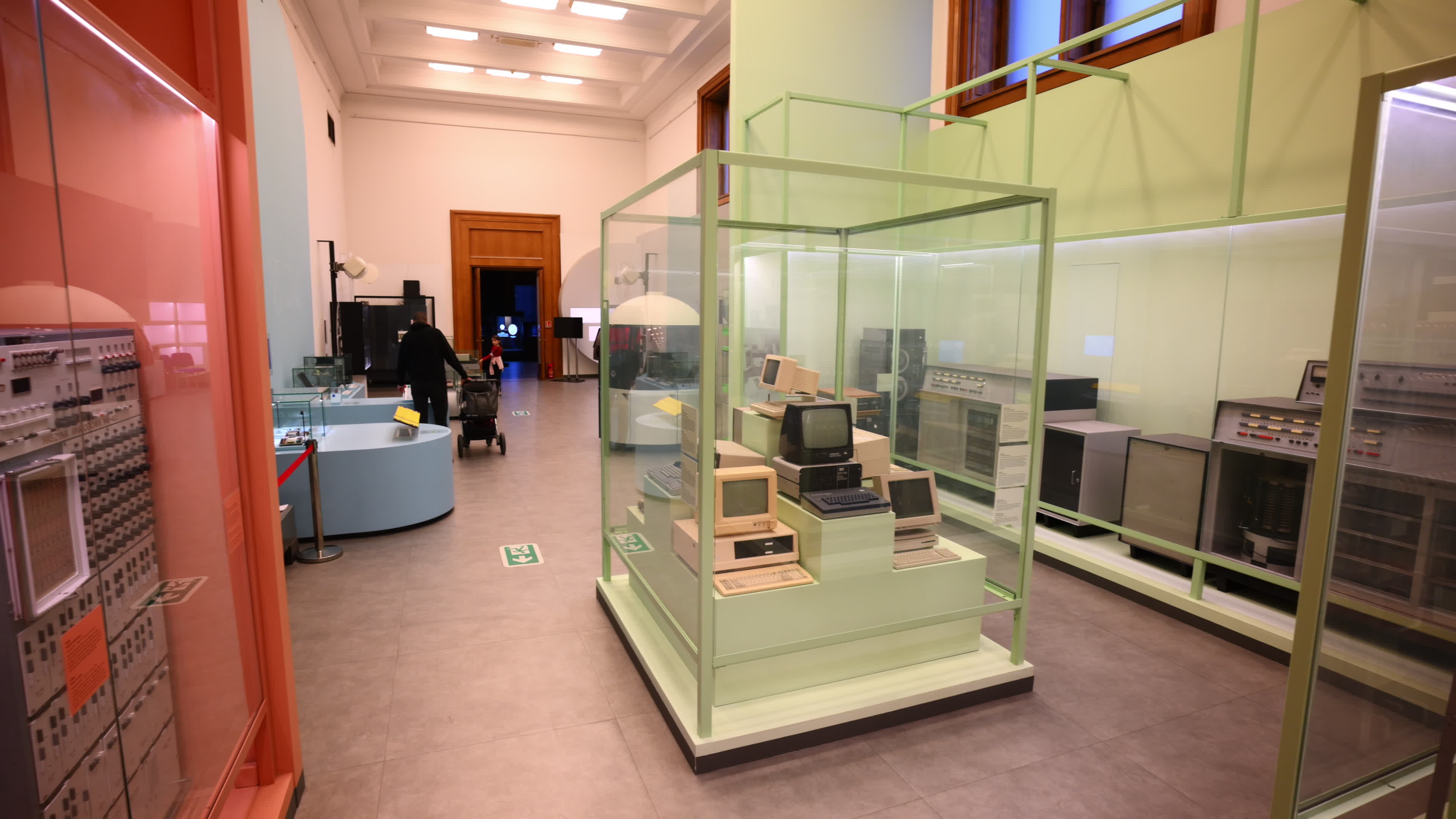 History of Computers exhibition at National Technical Museum in Warsaw
