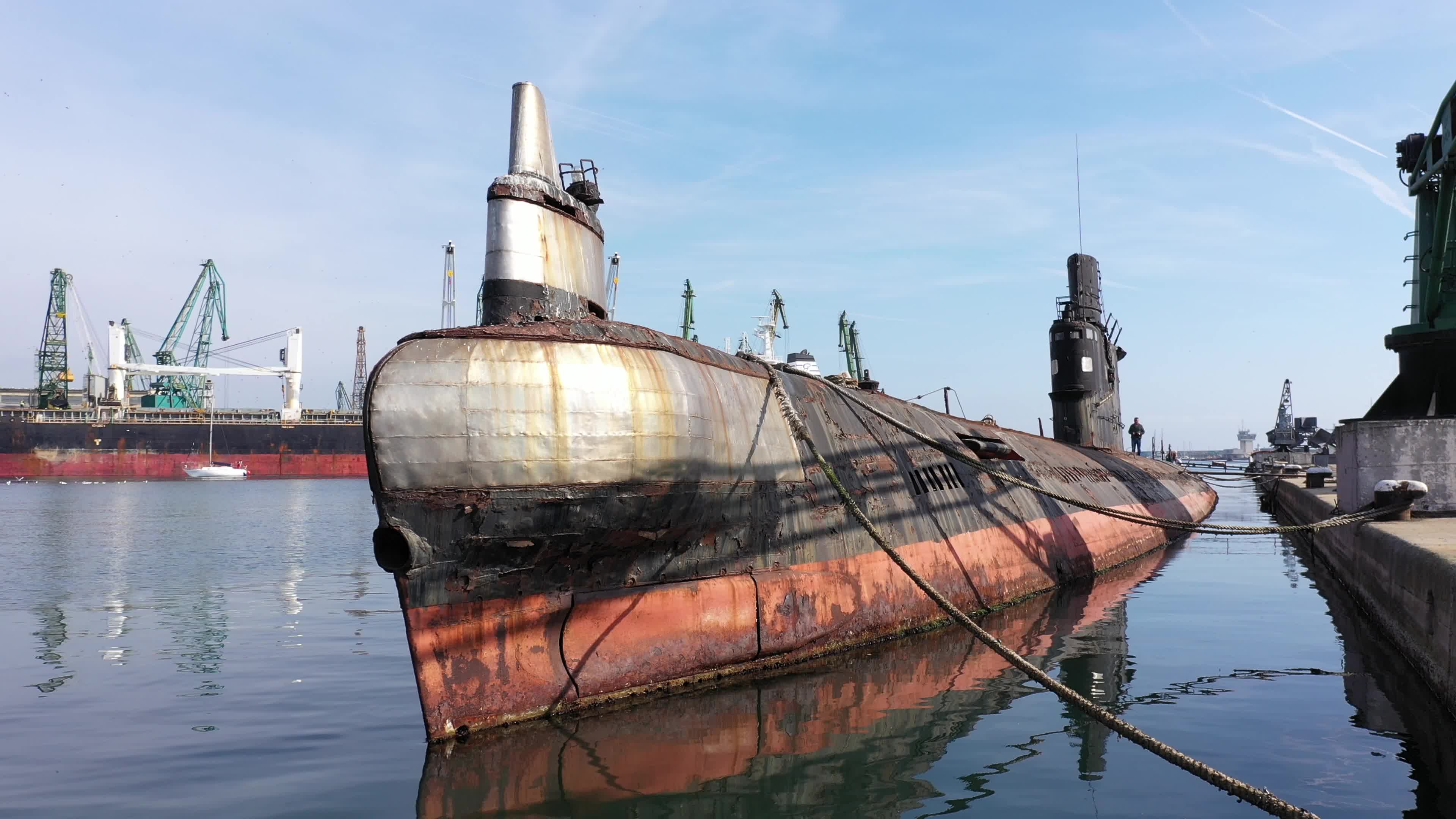 Slava Submarine in Bulgaria