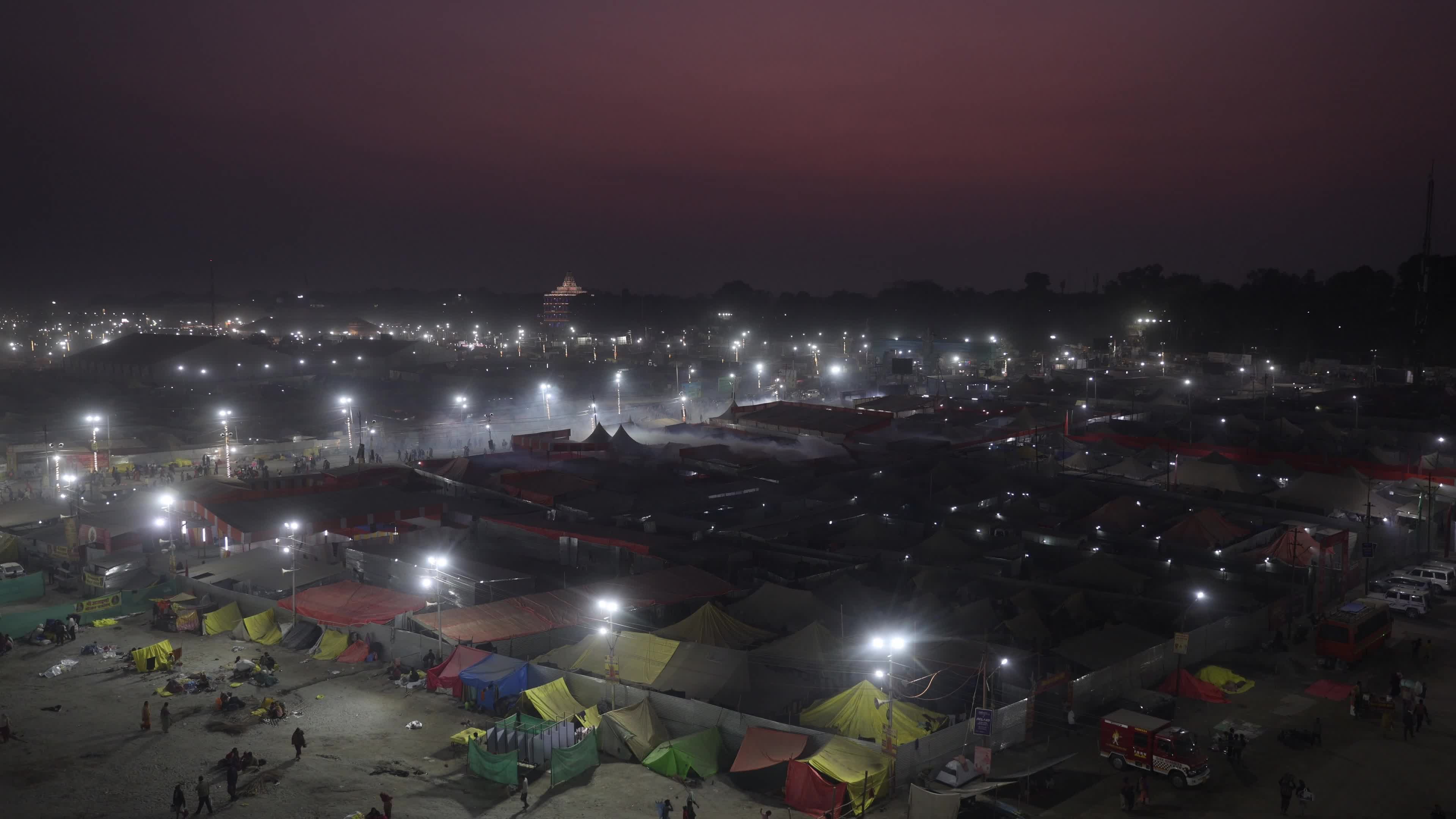 Maha Kumbha Mela In Prayagraj India 