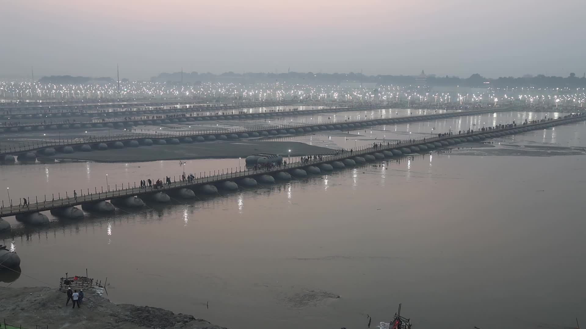 Maha Kumbha Mela In Prayagraj India 