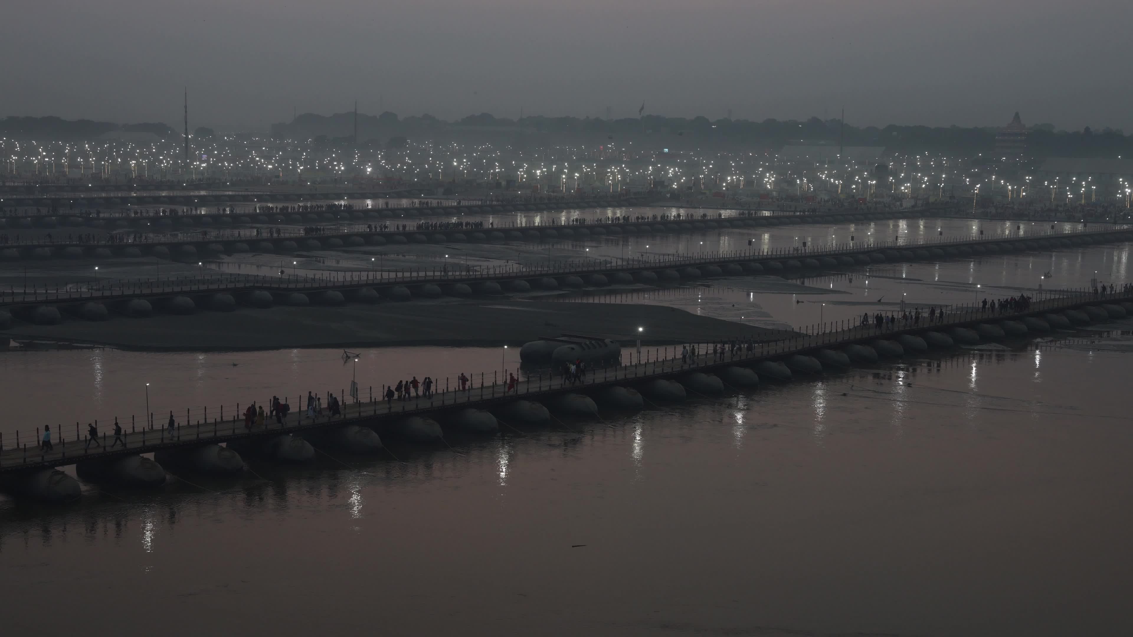 Maha Kumbha Mela In Prayagraj India 