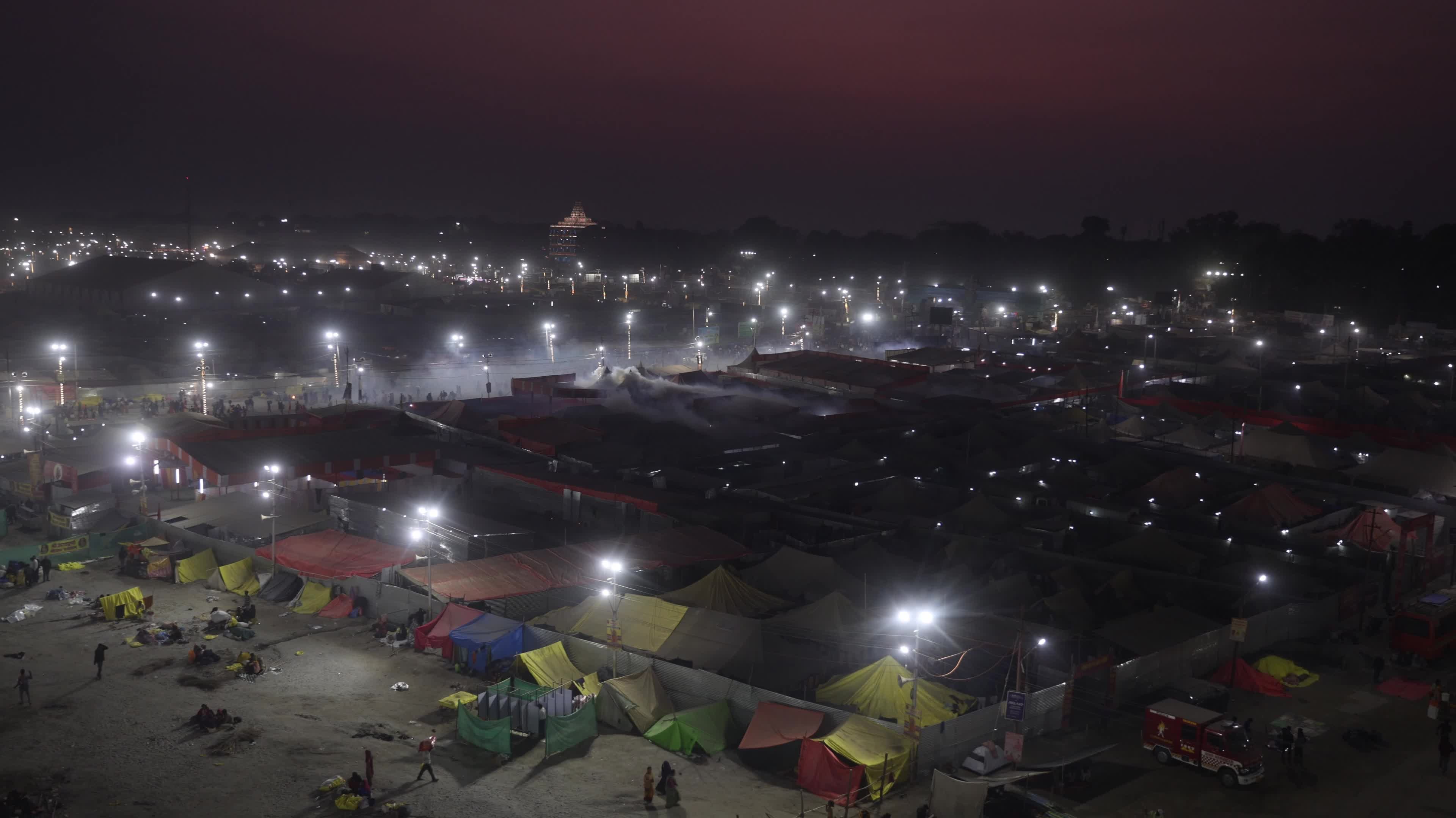 Maha Kumbha Mela In Prayagraj India 