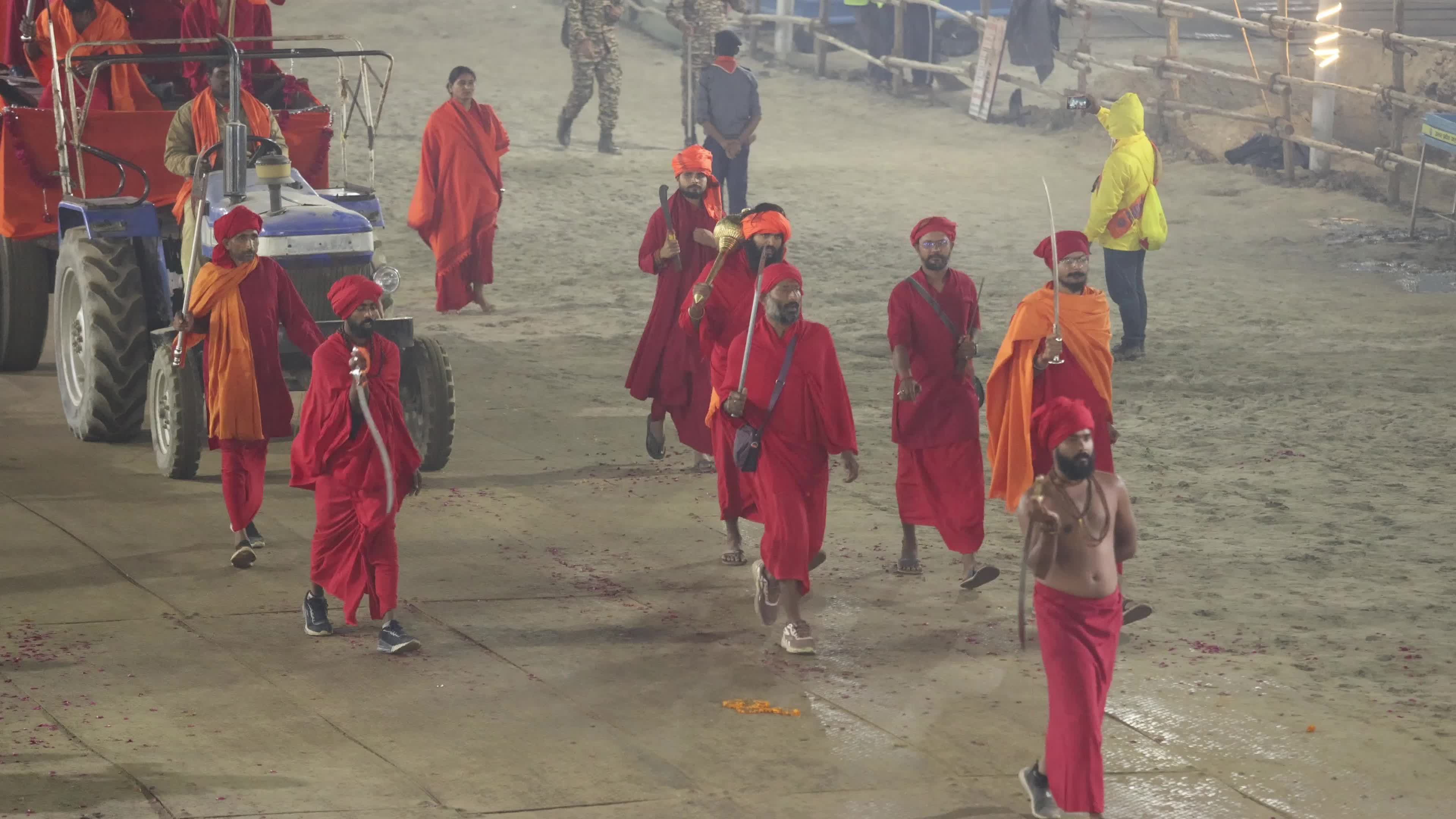 Maha Kumbha Mela In Prayagraj India 