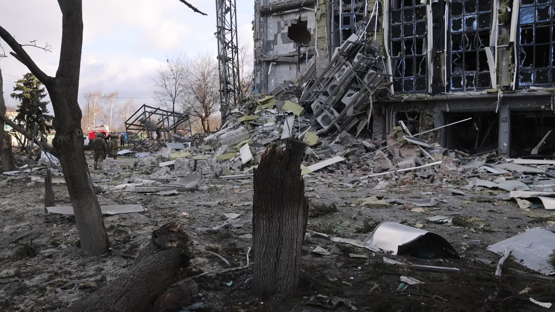 The attack of the Russian army on Izyum: 5 people were killed