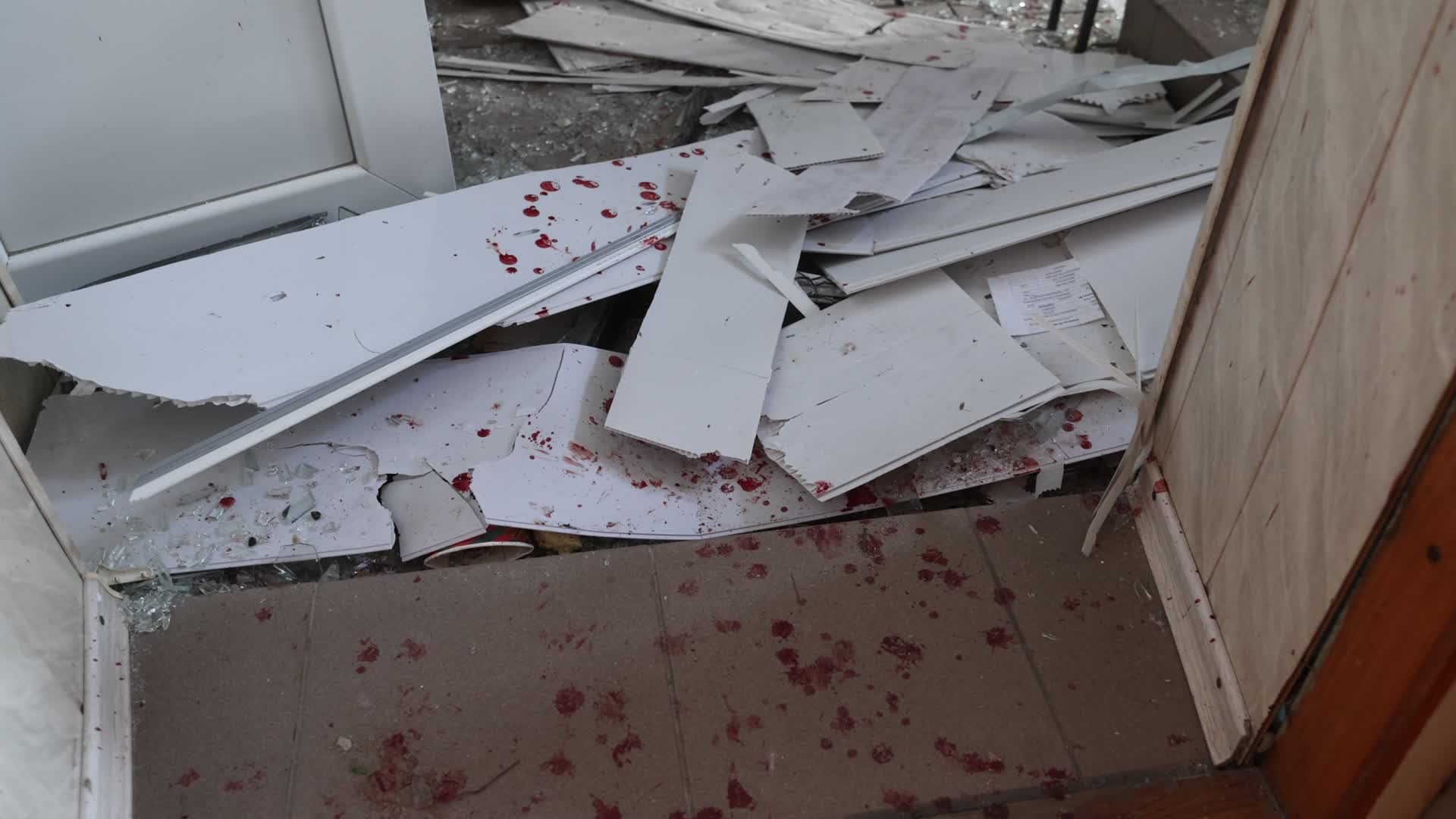 The attack of the Russian army on Izyum: 5 people were killed