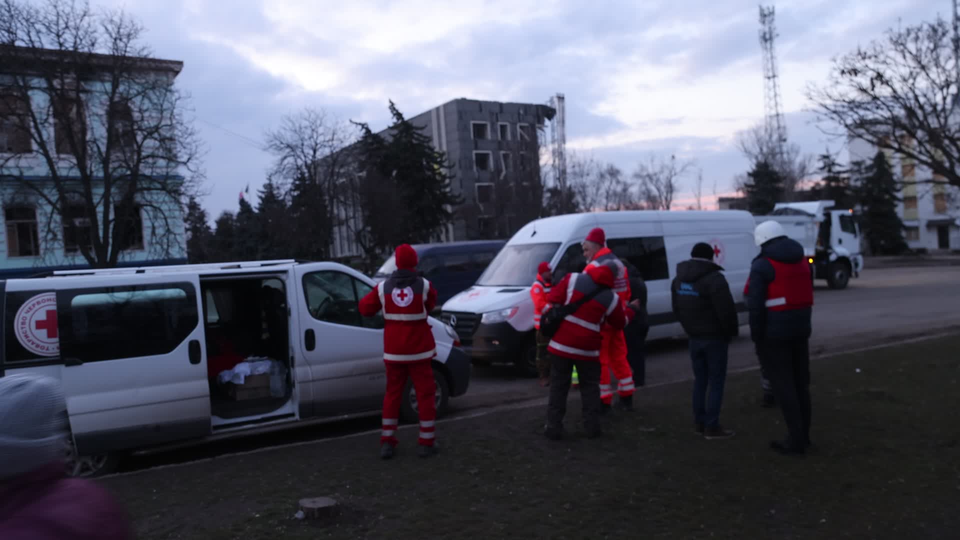 The attack of the Russian army on Izyum: 5 people were killed