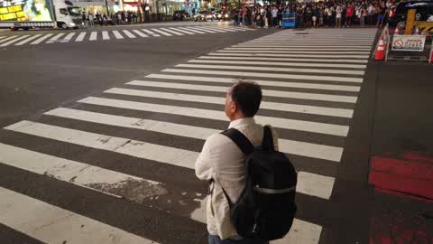 Shibuya Crossing is the busiest pedestrian crossing in the world