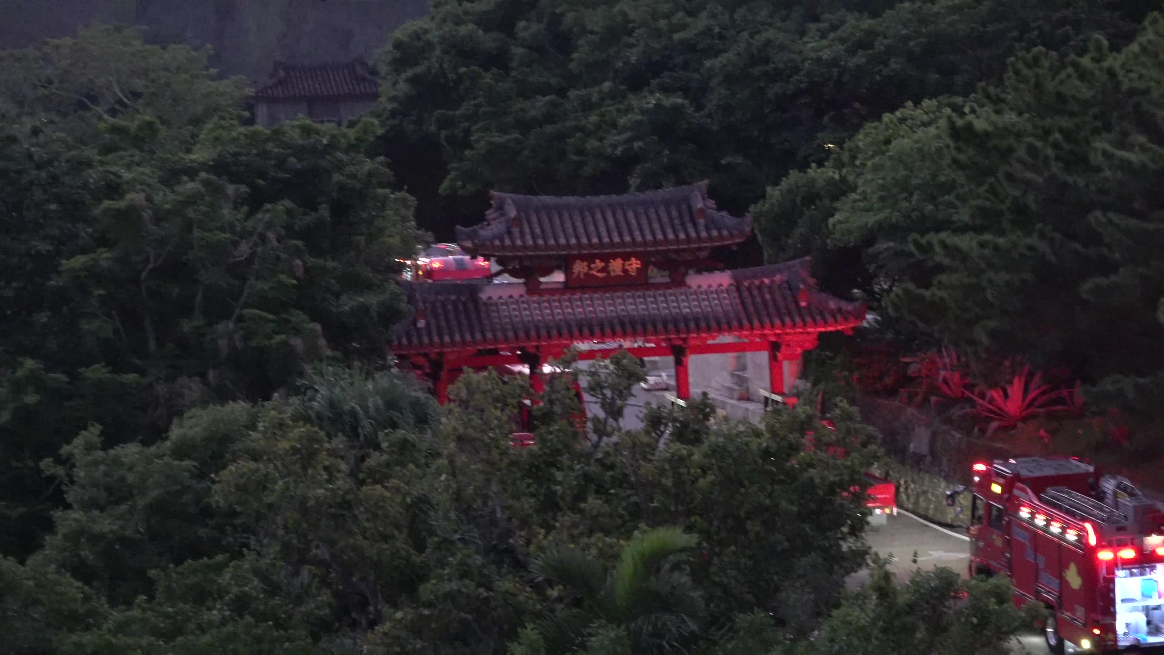 Fire at World Heritage castle in Okinawa