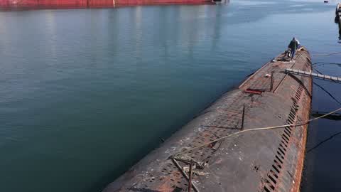 Slava Submarine in Bulgaria