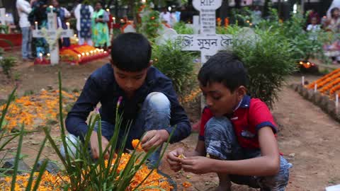All Souls Day in Dhaka