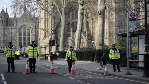 Candlelit Vigil Is Held For The Victims Of The Westminster Terror Attack
