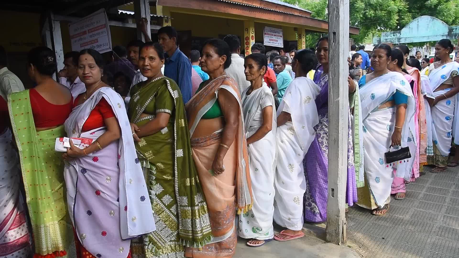 Assam Panchayat polls in India 