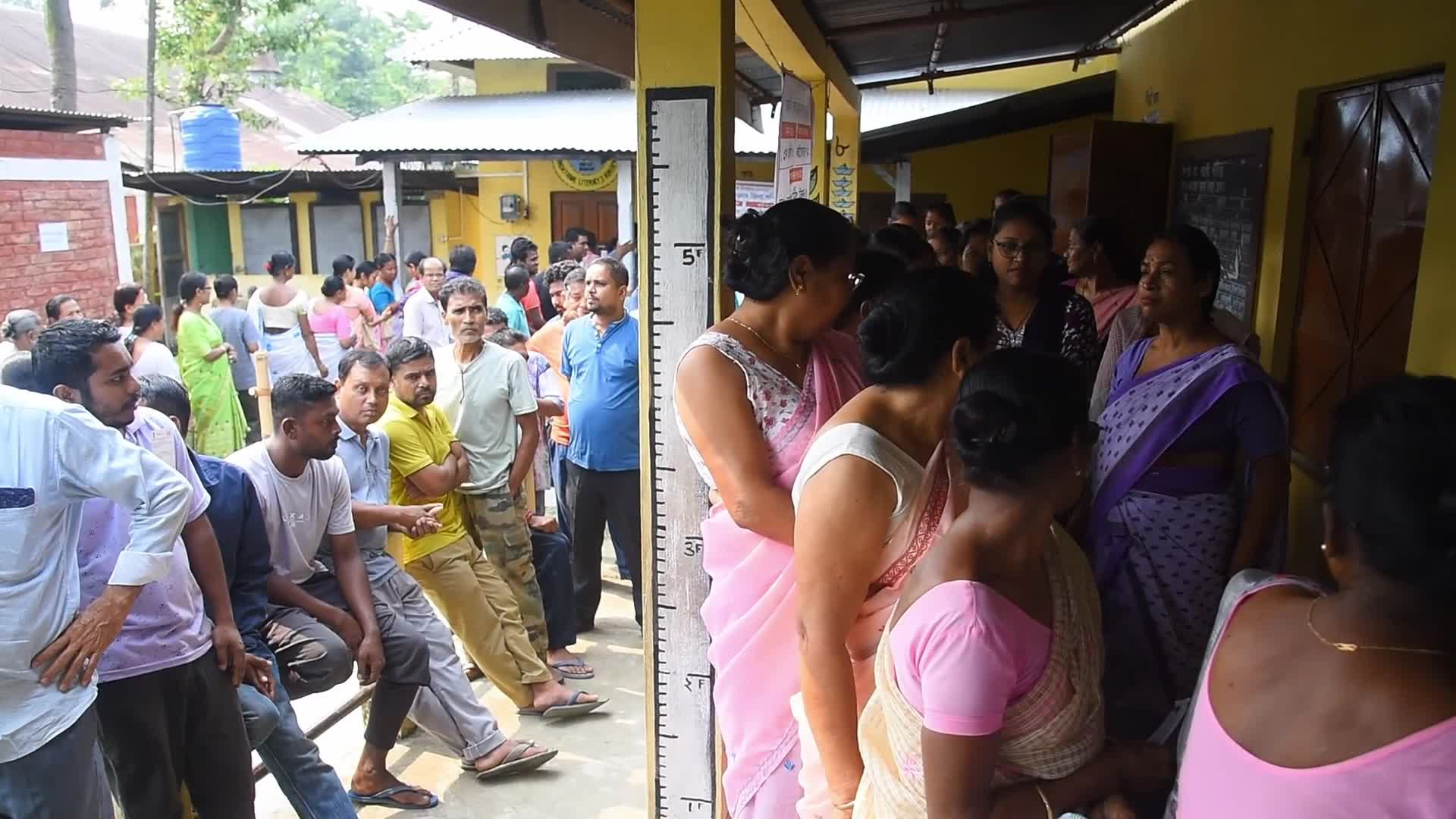 Assam Panchayat polls in India 