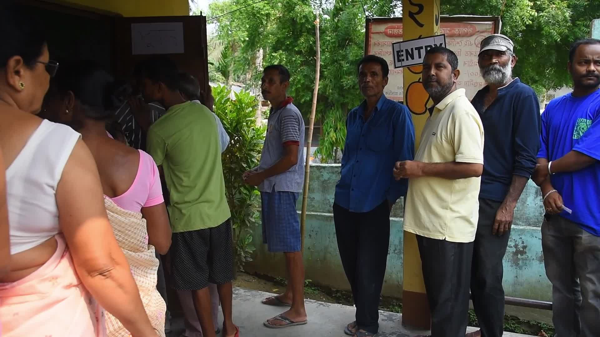 Assam Panchayat polls in India 