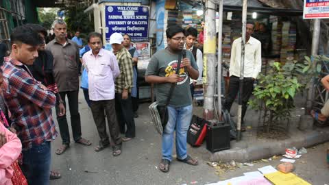 Kolkata : Protest against sexual assaults and crimes that has been happening on womans in India.