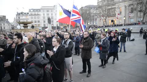 Candlelit Vigil Is Held For The Victims Of The Westminster Terror Attack
