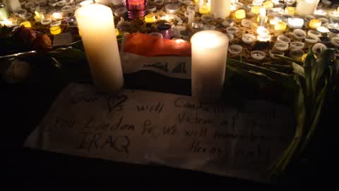 Candlelit Vigil Is Held For The Victims Of The Westminster Terror Attack