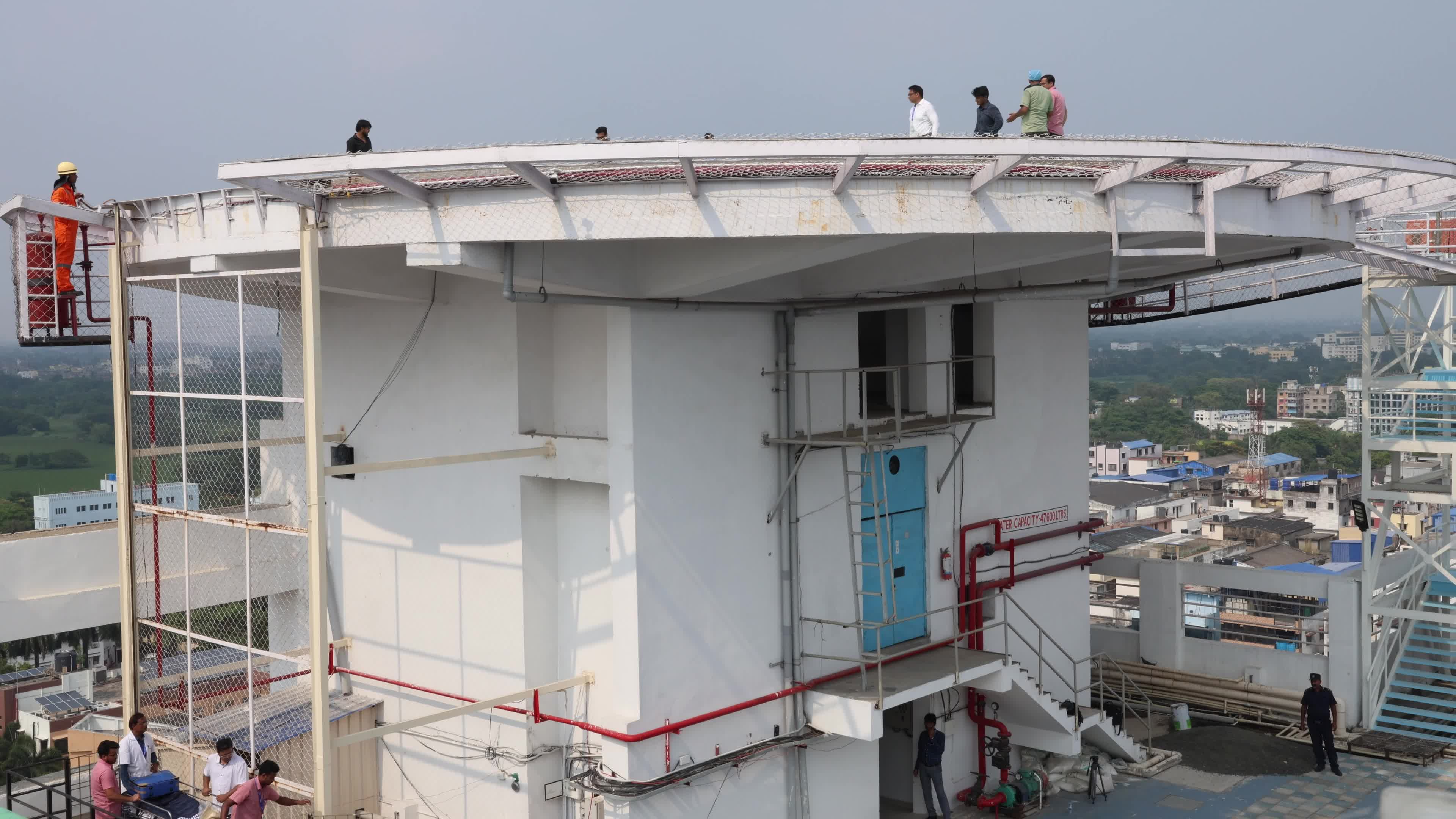 Mock Drill at a hospital in India, Kolkata
