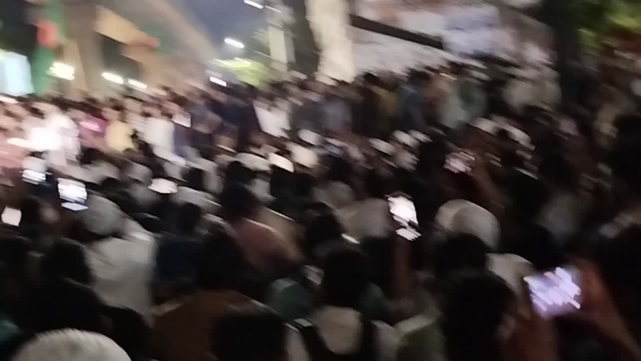 Protesters demand the banning of the political party Awami League in Bangladesh 