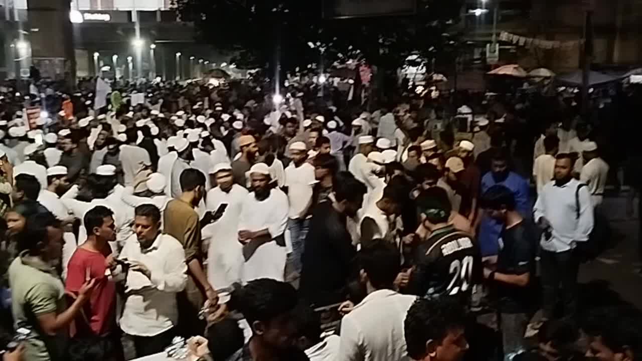 Protesters demand the banning of the political party Awami League in Bangladesh 