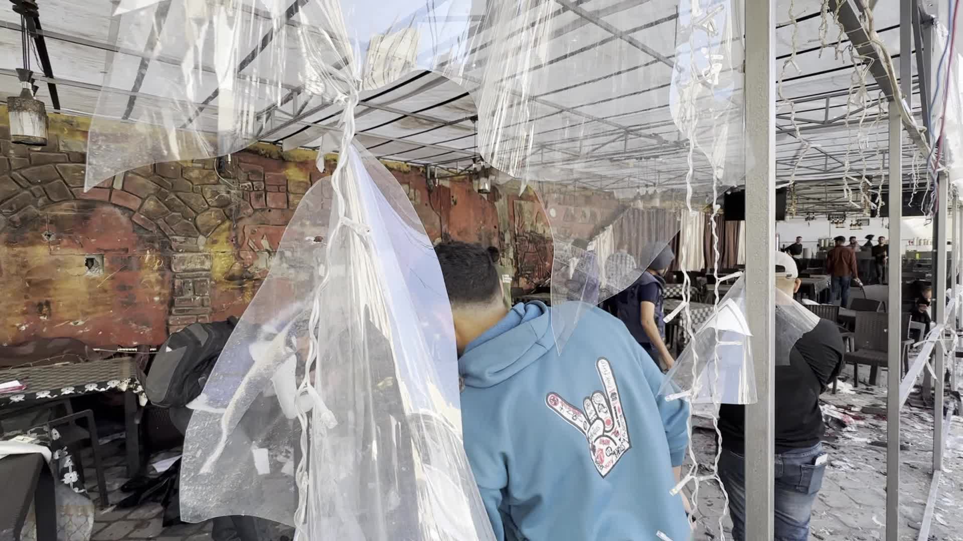 Israeli Airstrike In Gaza, Palestine